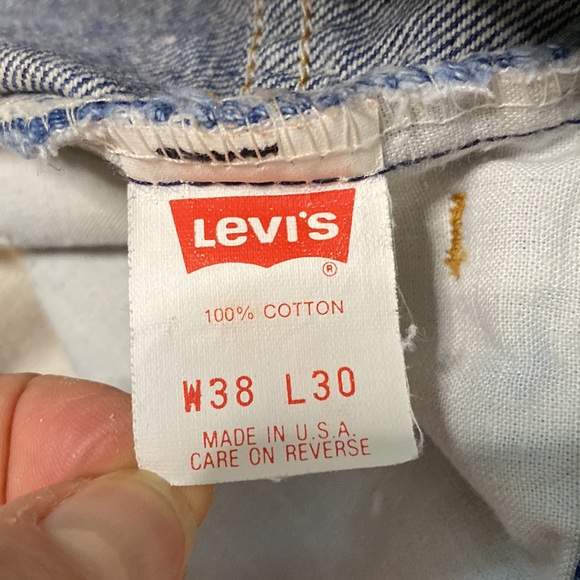 VINTAGE Levi’s 517 Dark Wash Orange Tab 1992 - Picture 13 of 16